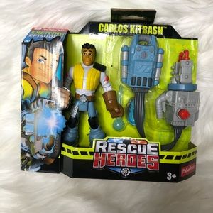 Rescue hero’s action figure